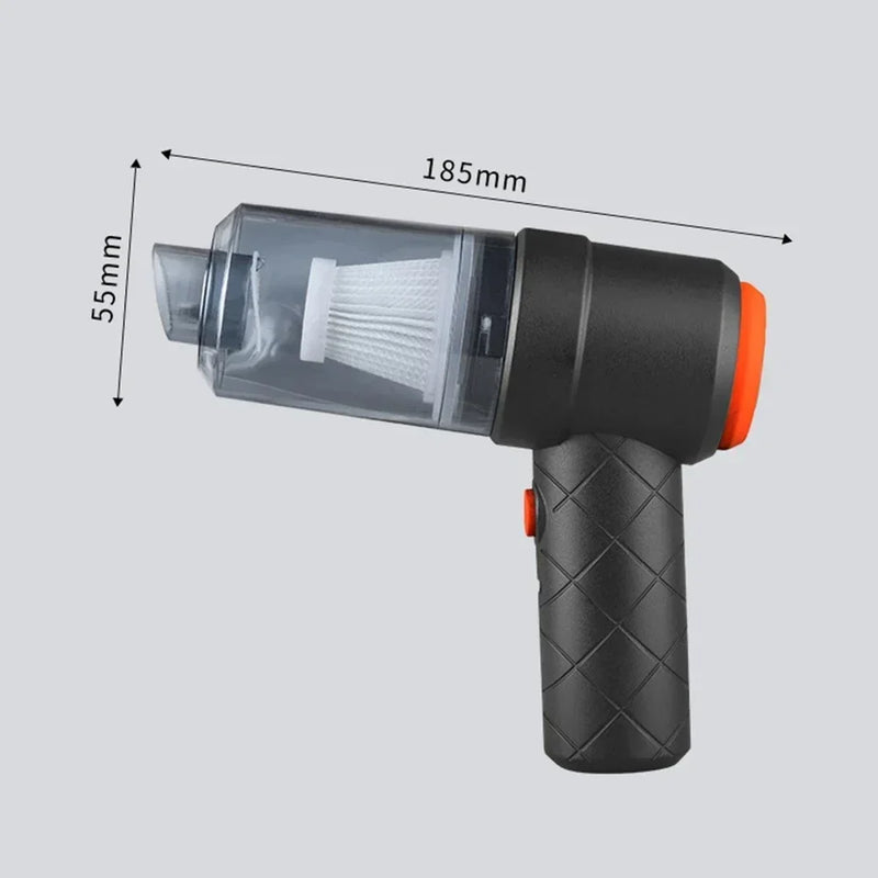 Aspirador de carro sem fio,robô de limpeza portátil, aspiradores automáticos, sucção forte, 6000Pa